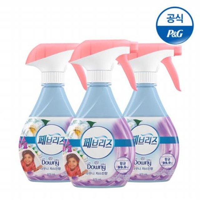 XXX사용안함XXXXXX단종XXX섬유탈취제 다우니 쟈스민향 370ml 3개[F169*3]