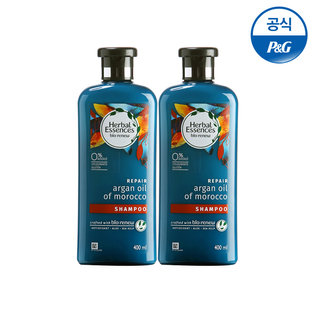 모로코 아르간오일 리페어샴푸 400ml 2개[HE06*2]