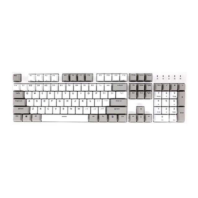 DURGOD TAURUS K310 기계식 키보드 화이트 저소음 적축