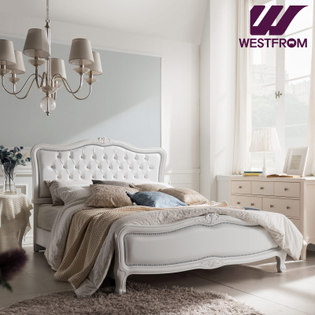 럭셔리앙뜨) 화이트 TWO 매트리스 침대(퀸) / 클라우드 Top F13 QUEEN 매트리스 화이트