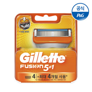 퓨전 매뉴얼 면도날 4입[G13]