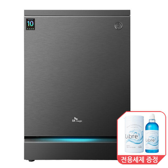 [사은품증정] 터치온 식기세척기 DWA-80R0D (12인용, 36개월안심OK서비스, 3단계건조, 자동문열림, 파워워시)