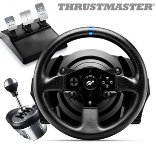 T300RS GT 에디션 레이싱 휠+TH8A쉬프터패키지,3페달포함(PS5,PS4,PS3,PC)