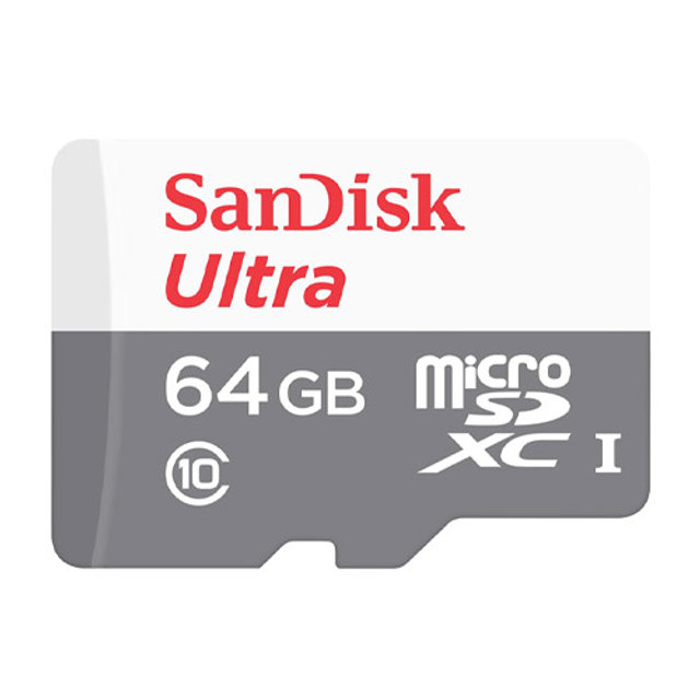 샌디스크 마이크로 SD카드 울트라 QUNR 메모리카드 64GB