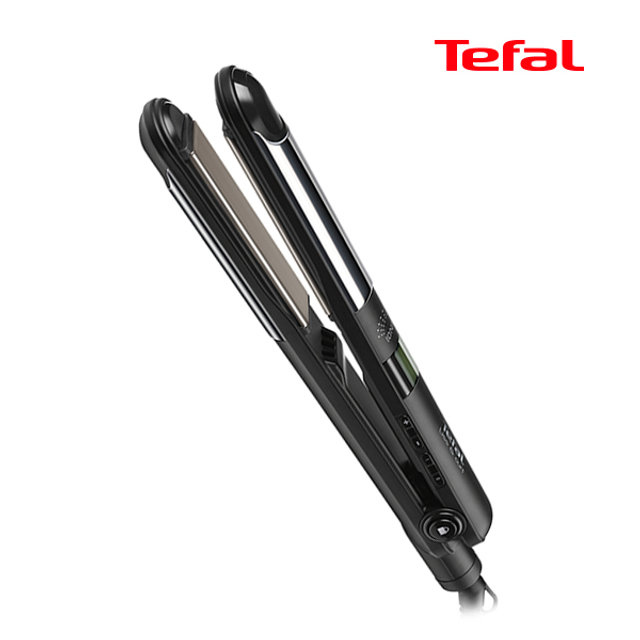 리스앤컬 2in1 멀티 스타일러 HS-4210KO HS4210 (스트레이트열판+커브플레이트, 편리한 온도확인, 자동 전원차단기능)