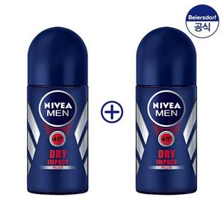 맨 데오드란트 롤온 드라이 임팩트 50ml X 2개