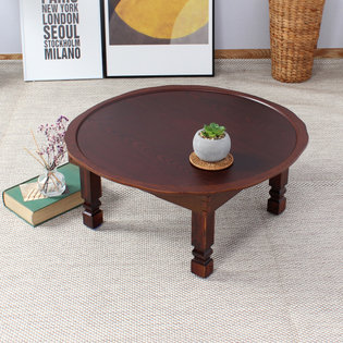 엔틱 원형상 600 (2~3인용) _ 밥상 교자상