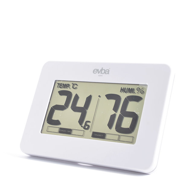 심플디자인 큰화면 온습도계 O-200WT