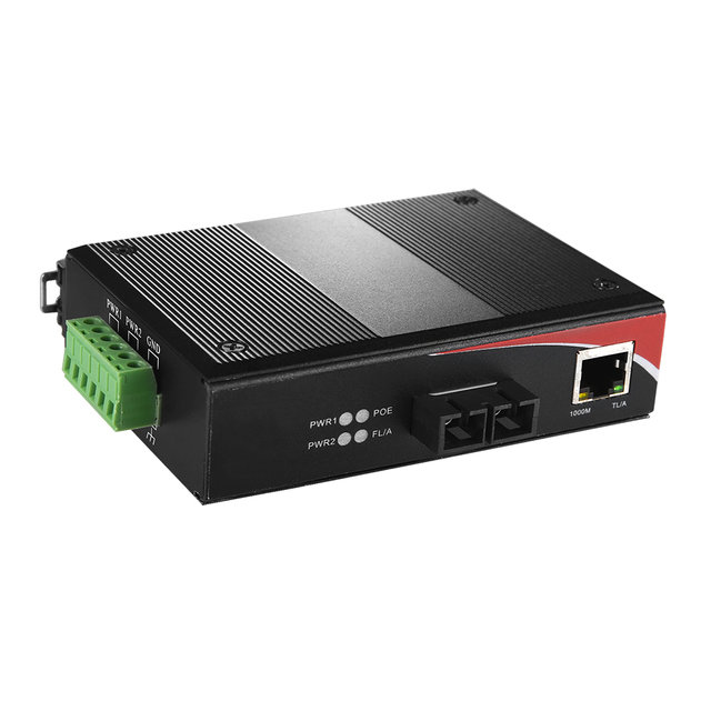 산업용 100M 멀티모드 광컨버터 30W NEXT-300FSCM-POE