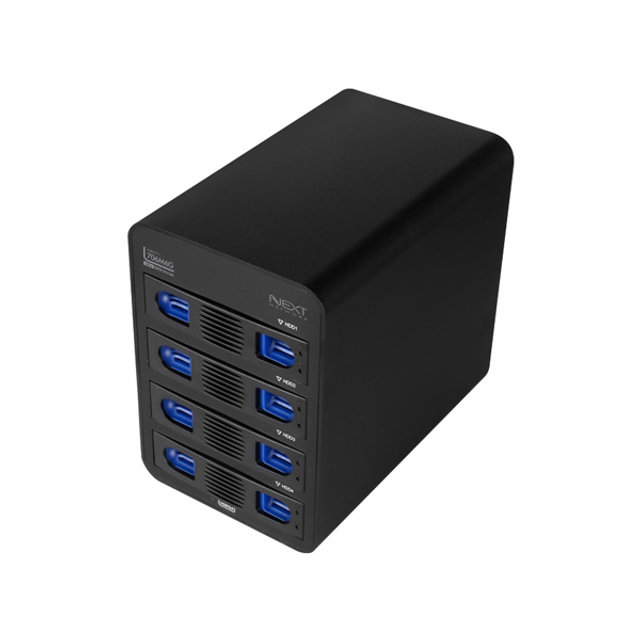 4베이 데이터 스토리지 USB3.0 e-SATA 지원 NEXT-706M6G