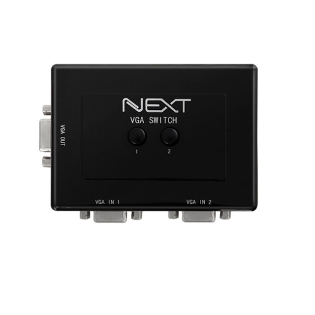 2대1 RGB VGA 모니터 선택기 스위치 NEXT-2402VSW