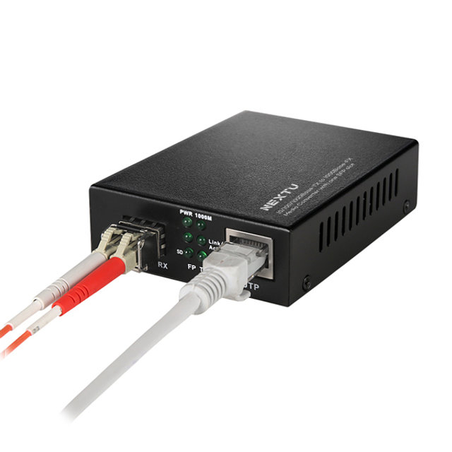 이더넷 광 미디어컨버터 SFP 모듈장착 NEXT-2000G-SFP