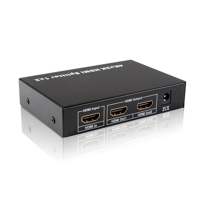 1대2 HDMI 분배기 4K 60Hz EDID스위치 NEXT-HD102SP4K