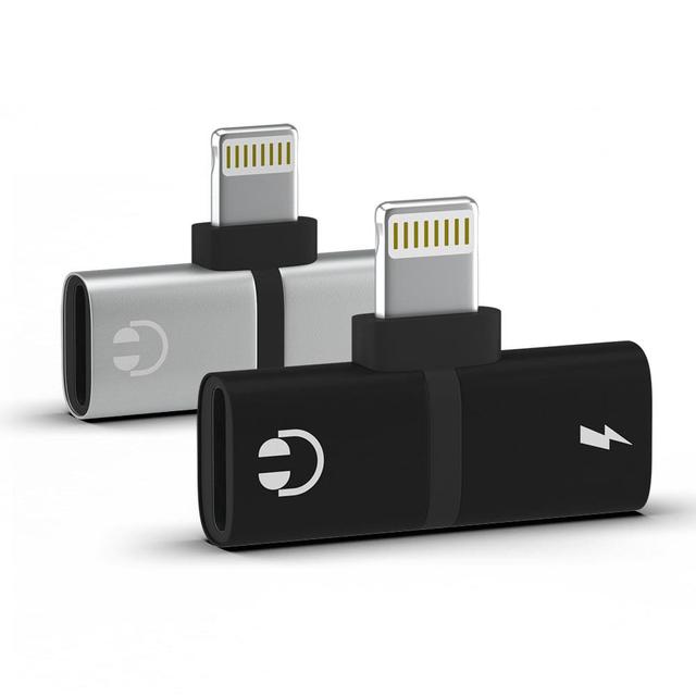 아이폰 리버 미니 듀얼 이어폰 젠더