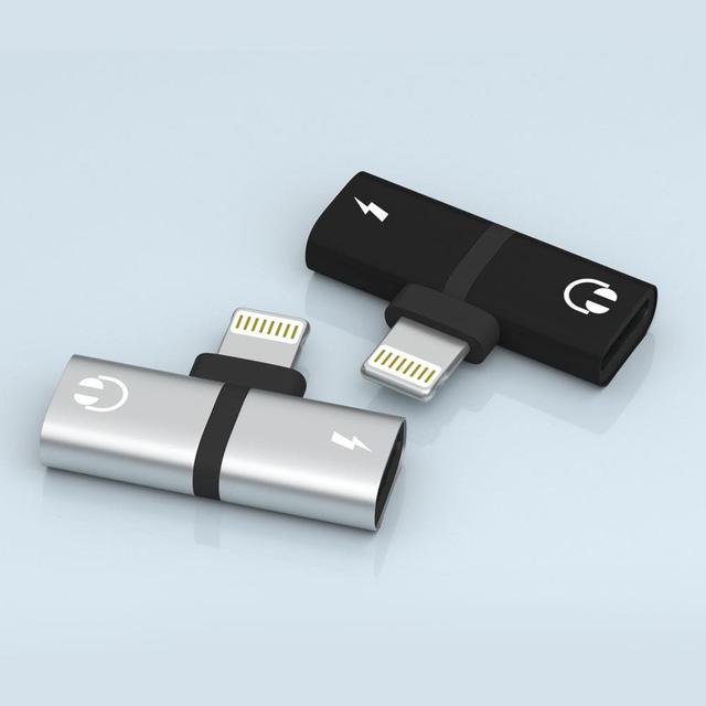 아이폰 리버 미니 듀얼 이어폰 젠더