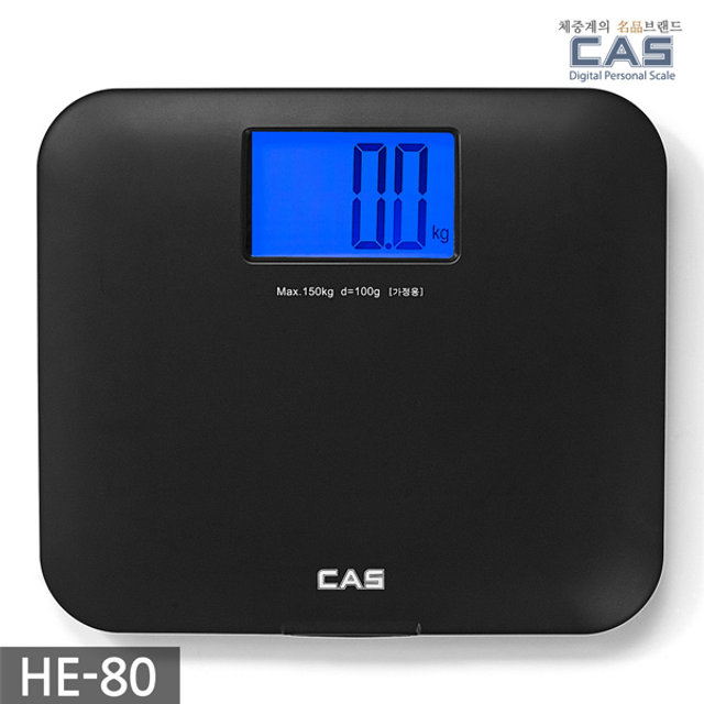 블루아이 디지털 체중계 HE-80 블랙