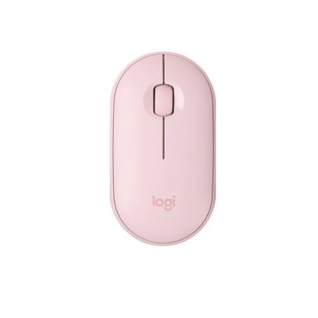 (정가 34,900원) [정품]무소음 블루투스&무선 마우스 Pebble M350[핑크]