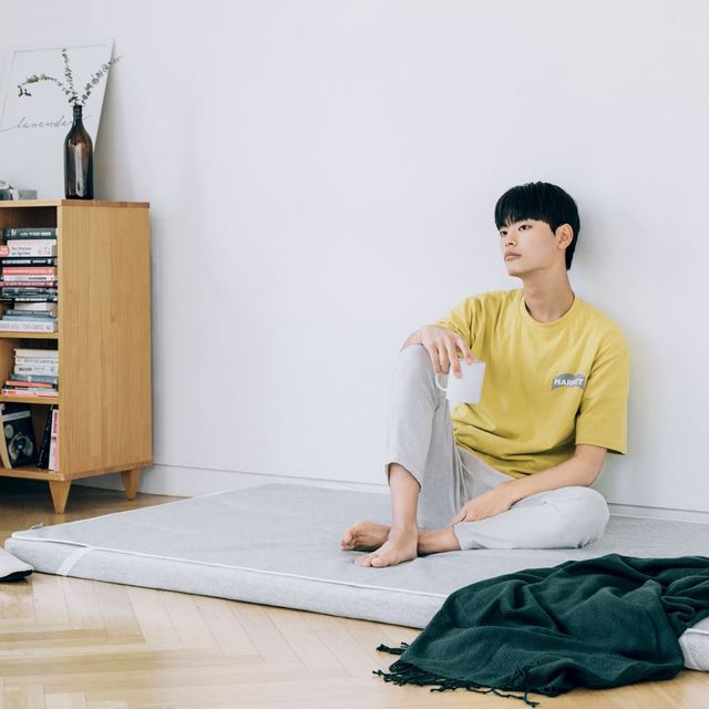 매트리스 침대 방수패드 그레이 S