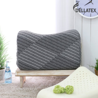 국내생산 천연라텍스 땅콩형베개 1+1_스퀘어