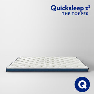 토퍼 퀸사이즈-블루(미디엄)