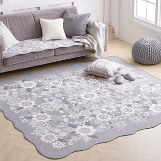 헤일리_그레이 자카드 카페트 점보특대 200x230cm