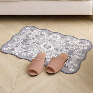 헤일리_그레이 자카드 발매트 50x70cm