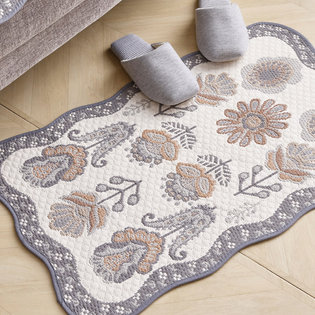 리즈_그레이 자카드 발매트 50x70cm