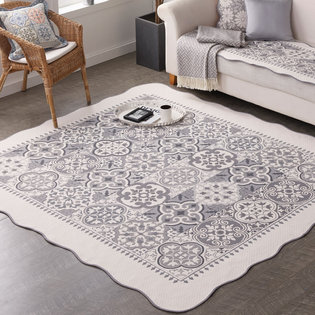 지오_아이보리 자카드 카페트 점보특대 200x230cm