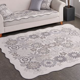 멜로우_아이보리 자카드 카페트 점보특대 200x230cm