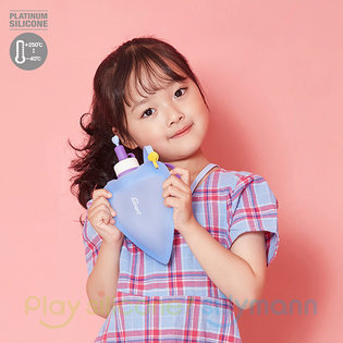 실리콘 하트 물주머니 250ml WSK424 블루