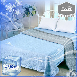 냉감원단 여름 이불(S) 그레이