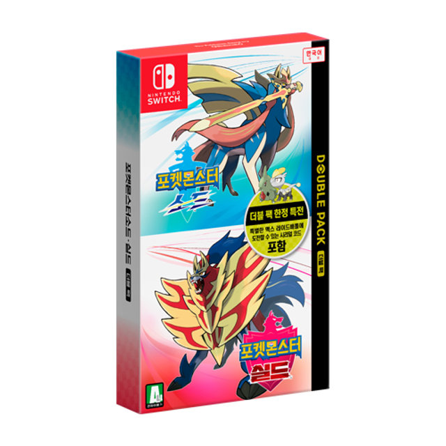 SWITCH 포켓몬스터 소드 · 실드 [ 더블 팩 ]