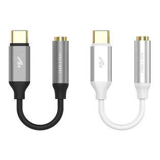 USB C타입 to 3.5mm 이어폰잭 어댑터-화이트