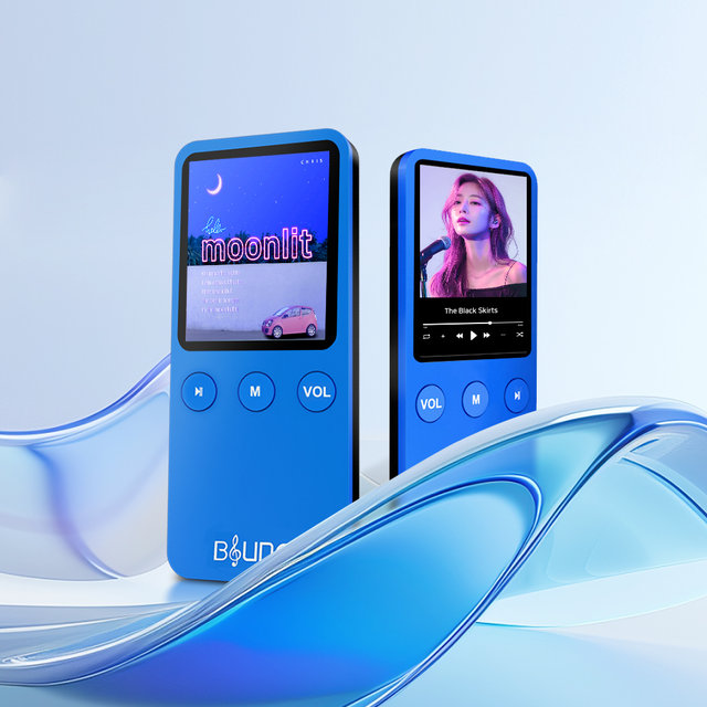바운스(8G) 블루 72시간 재생 MP3 플레이어 외장 스피커 변속 어학용 휴대용 구간 반복