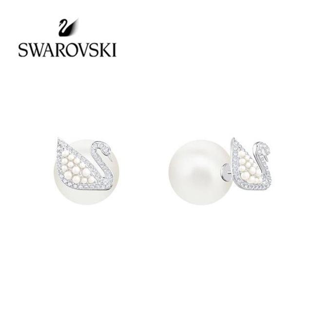 스와로브스키 귀걸이 Iconic Swan 5416591