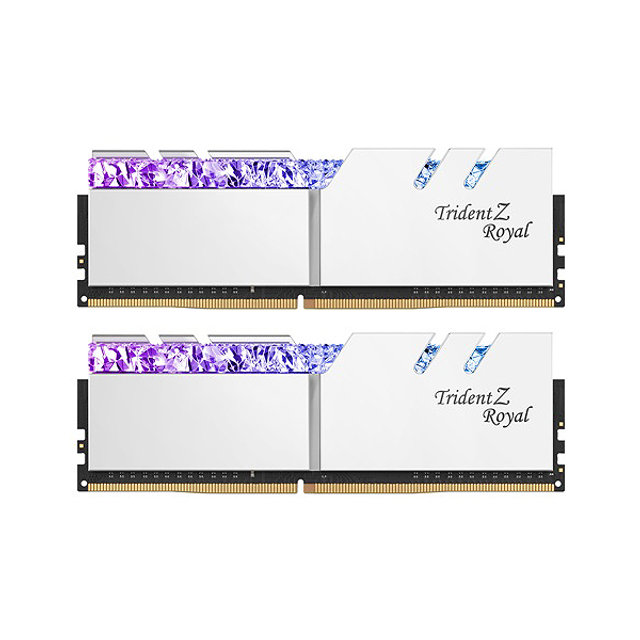 DDR4 32G PC4-25600 CL14 Trident Z ROYAL RGB 실버 (16Gx2)