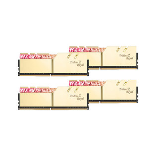 DDR4 32G PC4-25600 CL14 Trident Z ROYAL RGB 골드 (8Gx4)