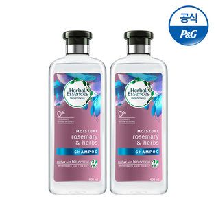 모이스쳐 로즈마리&허브 샴푸 400ml 2개[HE12*2]