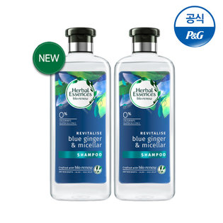 블루 진저&미셀라 샴푸 400ml 2개[HE16*2]