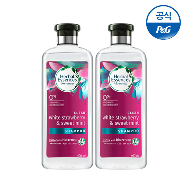스트로베리&스윗민트 샴푸 400ml 2개[HE14*2]