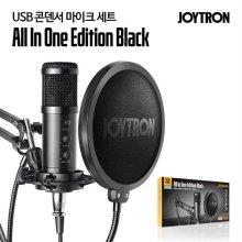 JTUM-200 올인원 에디션 블랙 콘덴서 마이크