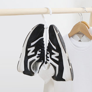 청결보관 공간활용 슈즈행거 운동화슬리퍼 세탁건조대