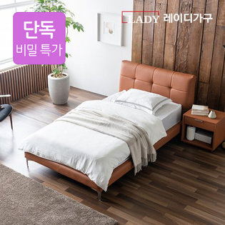 위슨 가죽침대 슈퍼싱글 몬스터 필로우탑 30T