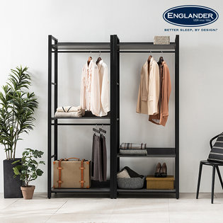 [비밀특가]NEW 베를린 드레스룸 800 행거형 2단 옷장