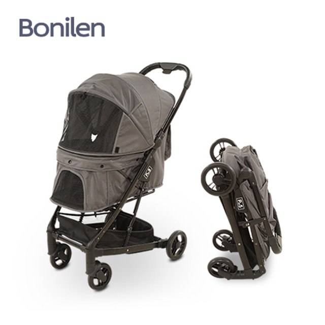 펫 5 애견유모차 강아지 고양이 펫개모차_블랙