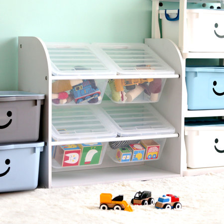 레브 장난감 정리함 더블 2단 패키지