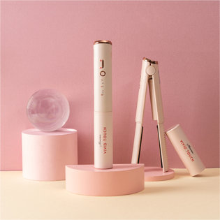 비비드터치 미니 고데기 MW-03 (무선, 핑크)