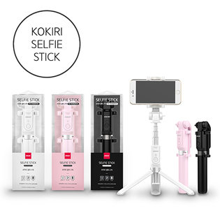 블루투스 셀카봉 삼각대 [ 핑크 ]