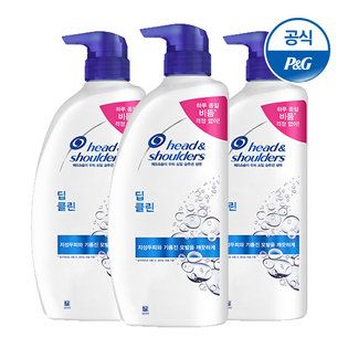 딥클린 샴푸850ml 3개 [HM10*3]