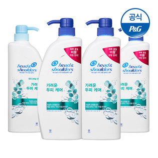 가려운 두피케어 샴푸 850ml 3개 + 린스 850ml 1개[HA05*3][HA07]